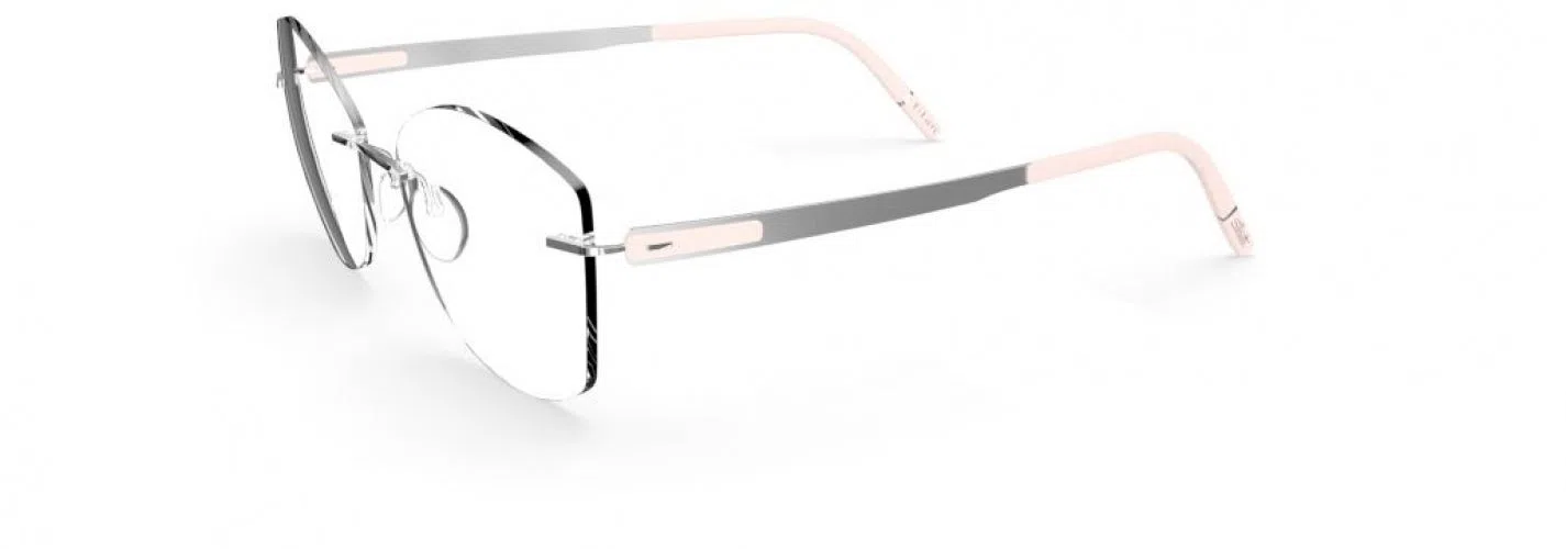 Silhouette Blend Chassis Rimless 5555 Eyeglasses - view 60